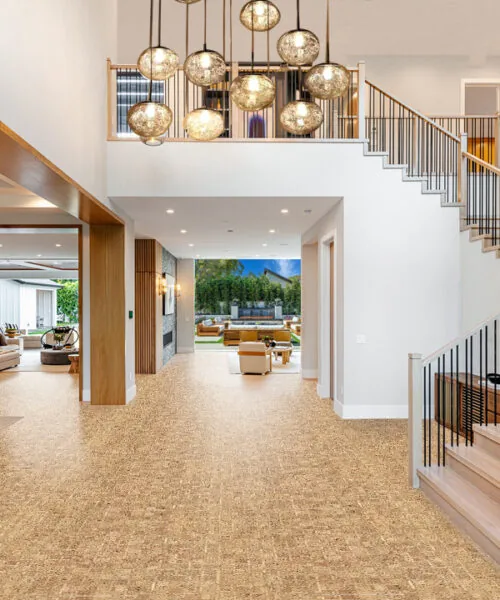 Parcork - 7/16&Quot; (11Mm) - Swiss Real Cork Floating (Fpar11) Parcork Forna Cork Floor Renewable Sound Replication Natural Material Resis Modern House