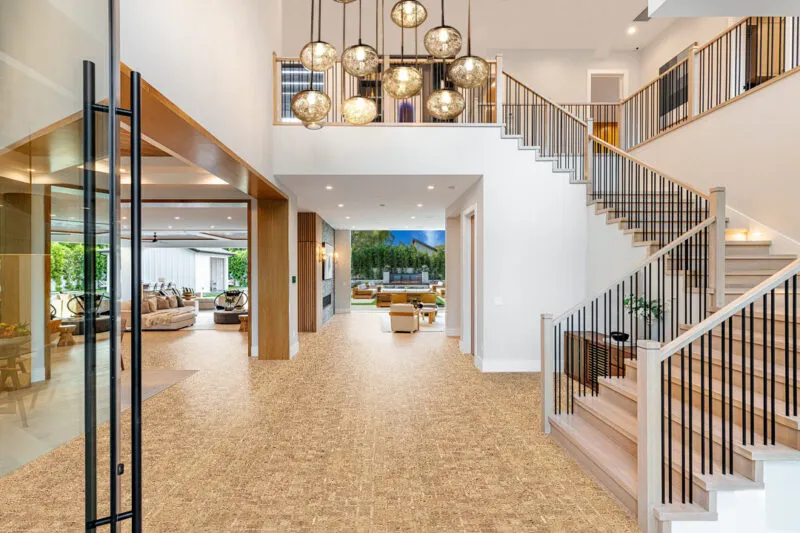 Creating A Safer Haven For Seniors: The Benefits Of Cork Flooring Parcork Forna Cork Floor Renewable Sound Replication Natural Material Resis Modern House