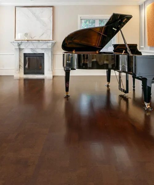 Parkland - 1/2″ (12Mm) – Cork Floating (Fpkld12) Parkland Cork Flooring For Sound Insulation In Piano Rooms
