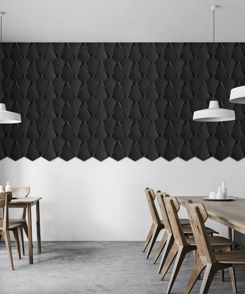 Petal Grey - 1 3/16&Quot; (30Mm) – 3D Acoustic Cork Wall Panels (Wpg30) Petal Grey – 1 – 1 3/16″ (30Mm) (Wall Tile) - Image 6