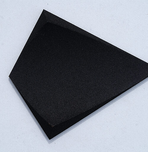 Petal Black - 1 3/16&Quot; (30Mm) – 3D Acoustic Cork Wall Panels (Wpbk30) Petal Black Acoustic Cork Wall Panel Soundproof Decorative Wall Tile.