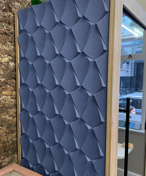 Petal Deep Blue – 1 – 1 3/16″ (30Mm) (Wall Tile)