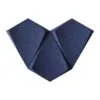 Petal deep blue 3d acoustic cork decorative wall panels.