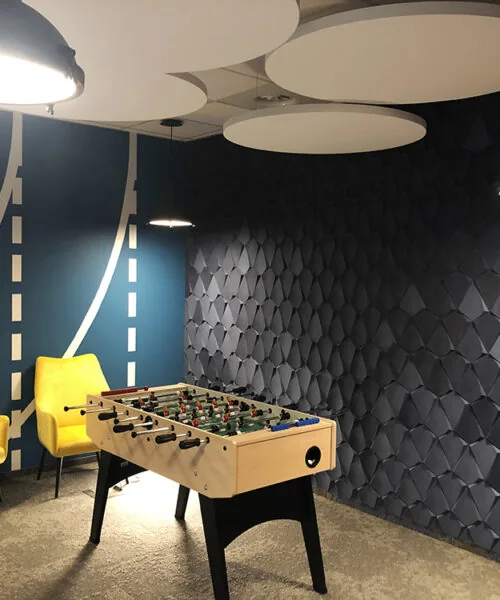Petal Grey - 1 3/16&Quot; (30Mm) – 3D Acoustic Cork Wall Panels (Wpg30) Petal Grey 3D Acoustic Cork Decorative Wall Panels Entertainment Area Treatment