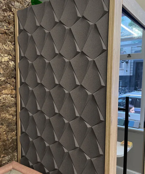 Petal Grey - 1 3/16&Quot; (30Mm) – 3D Acoustic Cork Wall Panels (Wpg30) Petal Grey – 1 – 1 3/16″ (30Mm) (Wall Tile) - Image 5
