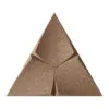 Petal natural 3d acoustic cork decorative wall panels 2.