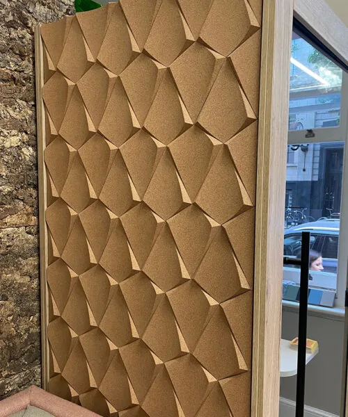 Petal Natural - 1 3/16&Quot; (30Mm) – 3D Acoustic Cork Wall Panels (Wpn30) Petal Natural – 1 – 1 3/16″ (30Mm) (Wall Tile) - Image 3