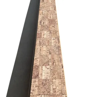 Quadro B - 7/16 Inch (11mm) - Swiss Real Cork Floating Stair Nosing (915mm Long) (NQuaB11) (Special Order)