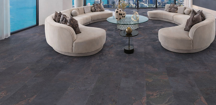 Rainbow Slate Swiss Forna Realstone Living Room