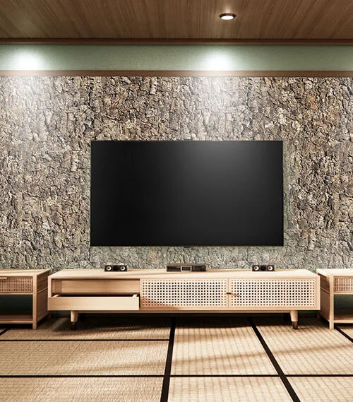 Roccia Hdf - 1 7/64&Quot;(28Mm) - Cork Wall Panels (Wrocc28) Roccia Eco Acoustic Cork Wall Panel For Home Theater