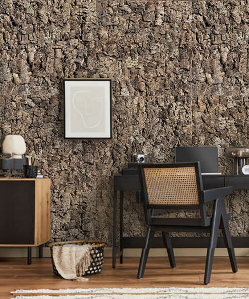 roccia eco acoustic cork wall panel for office