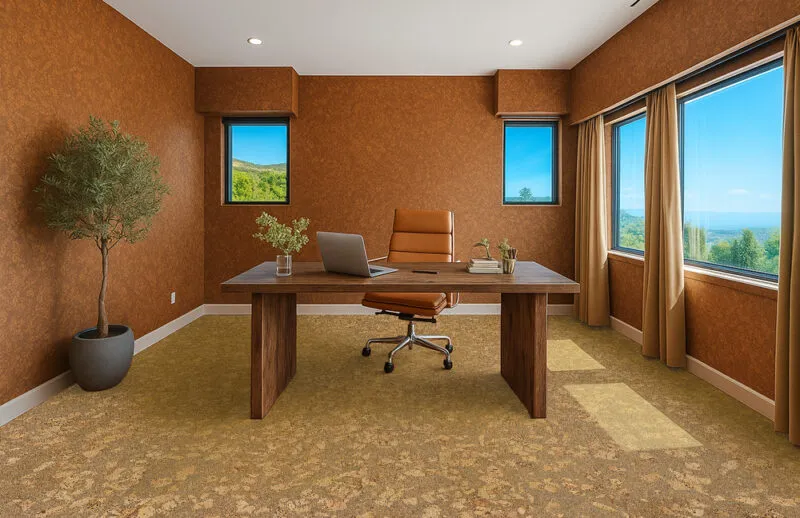 Office Flooring Options - Cork Flooring Rococo Forna Cork Floor Beautiful Luxury Home Office