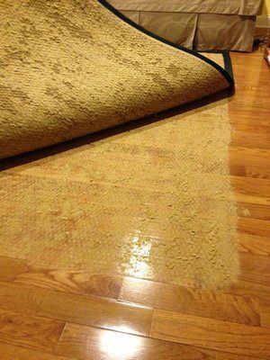 Rubber Backing Rugs Harm Flooring, Can I Use Rubber Backed Rugs On Hardwood Floors
