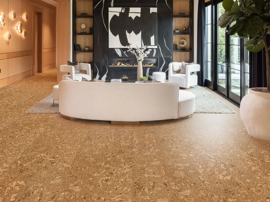 Salami Cork Flooring For For Hypoallergenic Home