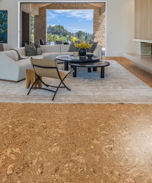 Salami Cork Flooring For Green Building Material