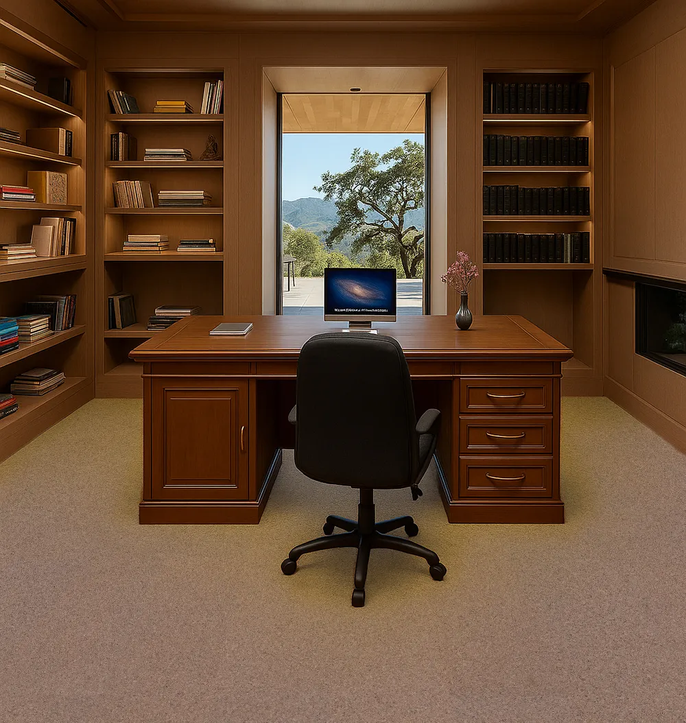Shoreline Cork Flooring For Home Office Sound Insulation Stain-Resistant Finish