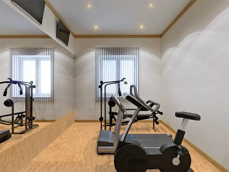 Cork Flooring Multitalented Enough As Gym Flooring Silver Birch Cork Floor Home Gym Interior Fitness Equipment Large