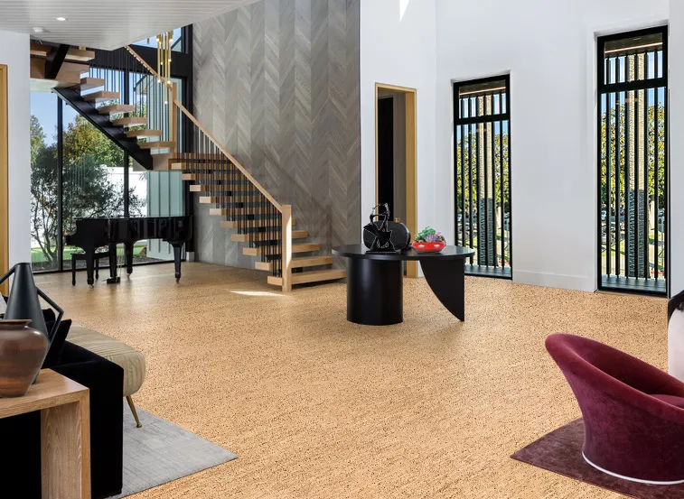 Silver Birch - 1/2&Quot; (12Mm) - Cork Floating (Fsb12) Silver Birch Forna Cork Flooring Tiles Modern House Design Noise Reduction Insulation
