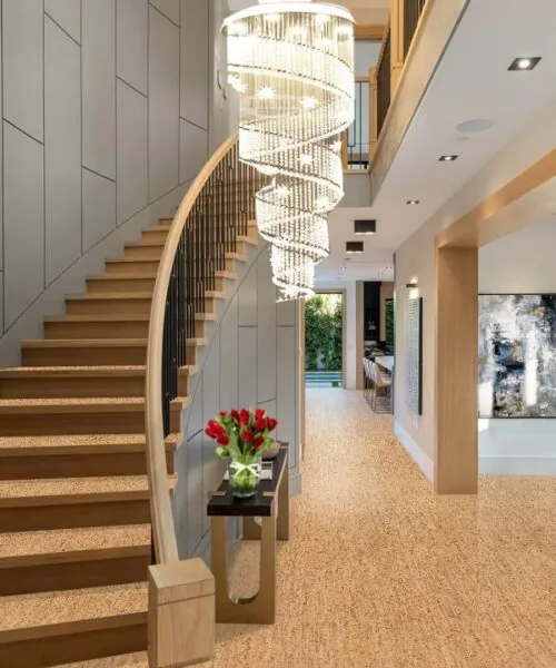 Silver Birch Forna Cork Flooring Tiles Sustainable House Design