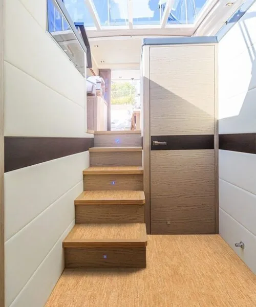Silver Birch - 1/4&Quot; (6Mm) - Cork Glue Down Tile (Gsb6) Silver Birch Forna Cork Tiles Luxury Yacht Waterproof Boat