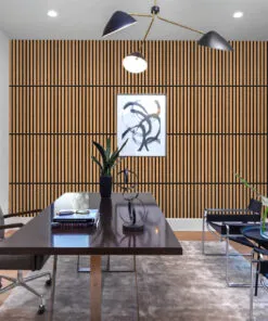 slatwall dark natural office noise reduction panels cork for reducing noise in office environments
