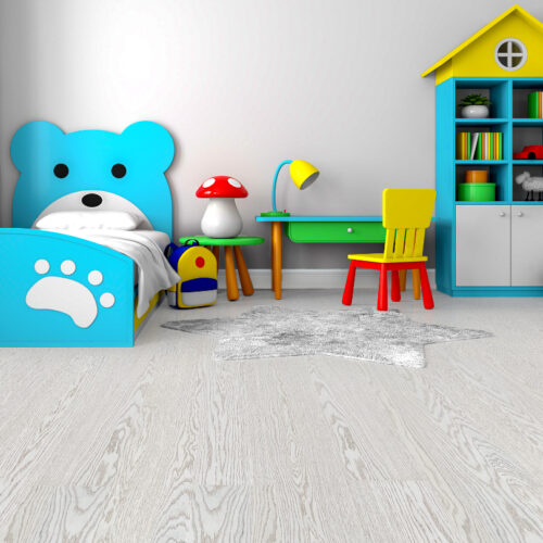 snow cap real wood swiss white flooring for baby room allergy-resistant flooring
