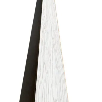 Snow cap swiss reall wood custom manufactured cork stair nosing.