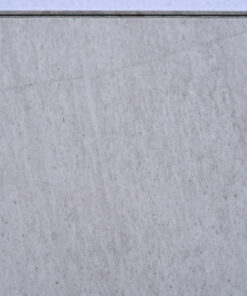 Snowstone Swiss Techslate flooring featuring a white limestone stone look with soft grey undertones and subtle natural texture, ideal for modern kitchens, bathrooms, and contemporary living spaces.