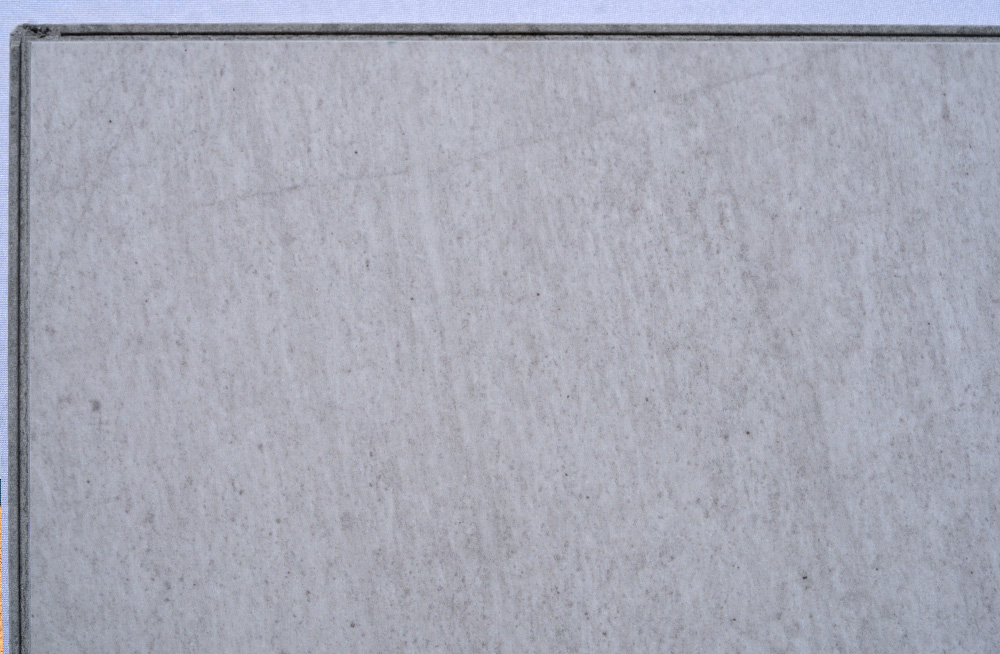 Snowstone - 19/64&Quot; (7.5Mm) - Swiss Techslate (Mcsnows7.5) Snowstone Swiss Techslate Flooring Featuring A White Limestone Stone Look With Soft Grey Undertones And Subtle Natural Texture, Ideal For Modern Kitchens, Bathrooms, And Contemporary Living Spaces.