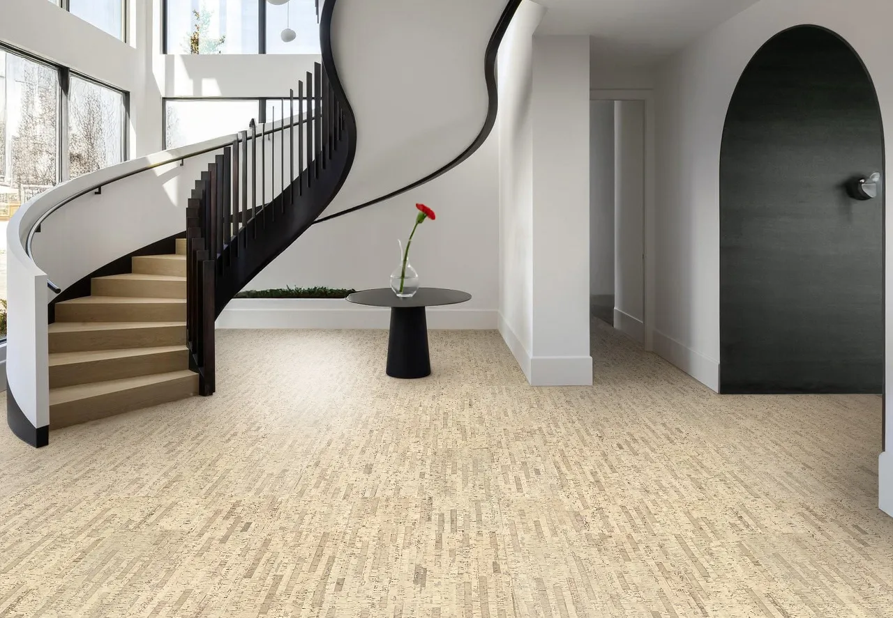 Stratum Swiss Real Cork Floating Flooring Sustainable House Solutions