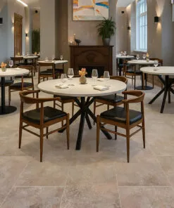 sunlit stone techalate swiss eco-friendly waterproof restaurant flooring