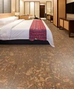 Tasmanian Burl - 1/4&Quot; (6Mm) - Cork Glue Down Tile (Gtbu6) Tasmanian Cork Flooring Bedroom Modern Interior Design Soundproofing Floors