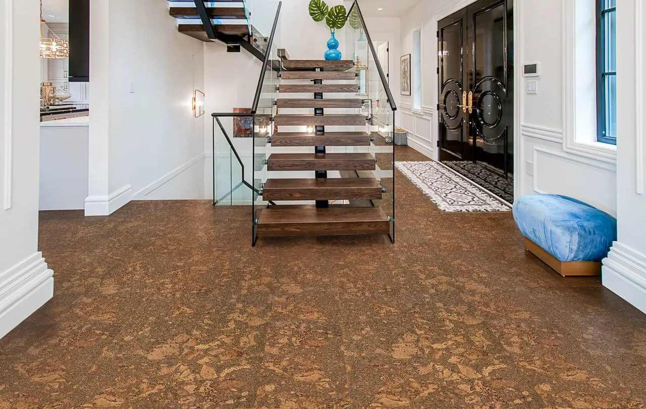 Tasmanian Burl - 1/2&Quot; (12Mm) - Cork Floating (Ftbu12) Tasmanian Cork Resilient Flooring Green Home Resistant Water