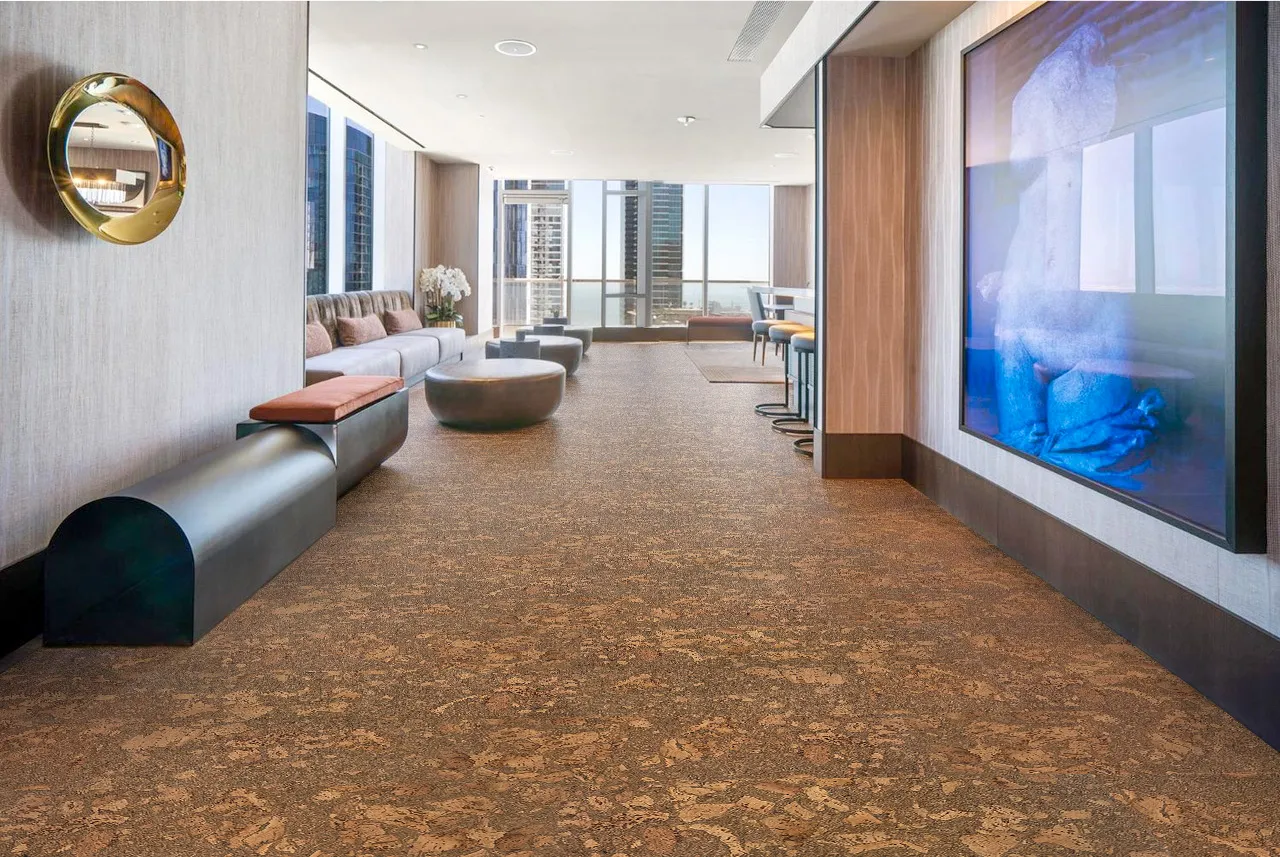 Tasmanian Burl - 1/2&Quot; (12Mm) - Cork Floating (Ftbu12) Tasmanian Cork Resilient Flooring Resistant Stain Floor