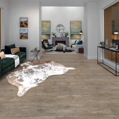 teak fusion cork floor tiles design for living room