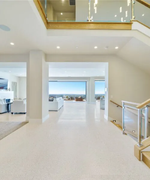Terrazzo - 25/64&Quot; (10Mm) - Cork Floating (Fte10) Terrazzo 10Mm Forna Cork Uniclic Flooring Plank Warm Design