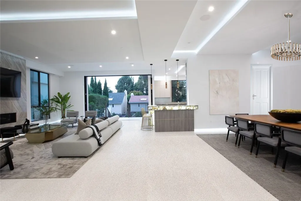 Terrazzo - 25/64&Quot; (10Mm) - Cork Floating (Fte10) Terrazzo White Cork Floor Living Room Sofa Armchair