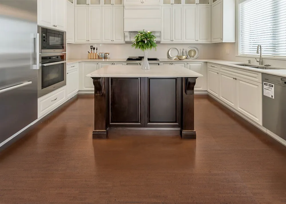 Timber Birch - 1/2_ (12Mm) Cork Floating (Ftimb12) Timber Birch Cork Floating Flooring Stain Resistance Kitchen