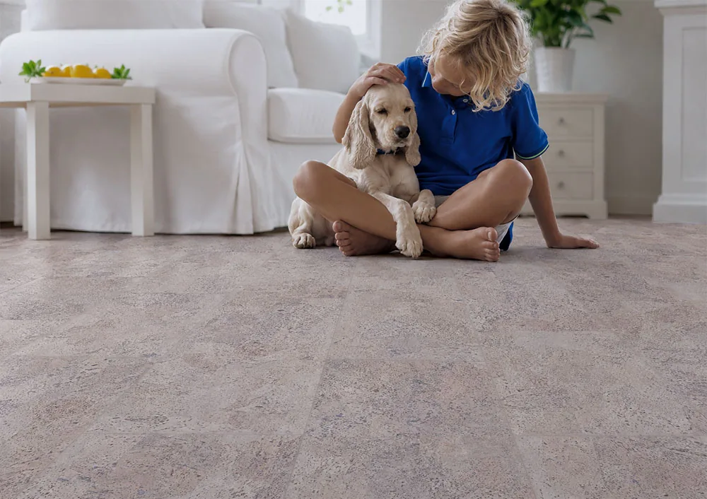 Travertine - 7/16&Quot;(11Mm) - Swiss Real Cork Floating (Ftrav11) Travertine – 7/16″ (11Mm) (Cork Floating) - Image 5