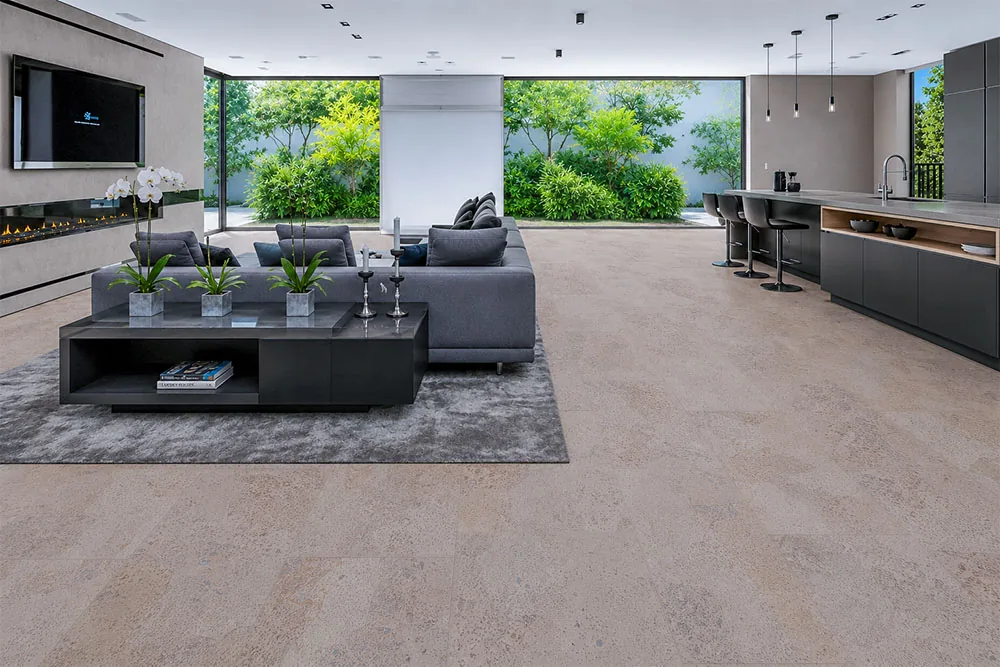 Travertine - 7/16&Quot;(11Mm) - Swiss Real Cork Floating (Ftrav11) Travertine – 7/16″ (11Mm) (Cork Floating) - Image 6