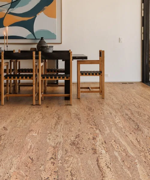 Umber - 7/16&Quot; (11Mm) - Swiss Real Cork Floating (Fumb11) Umber Cork Flooring Swiss Kitchen Water Resistance Comfortable Warm Home Eenovation Green Living