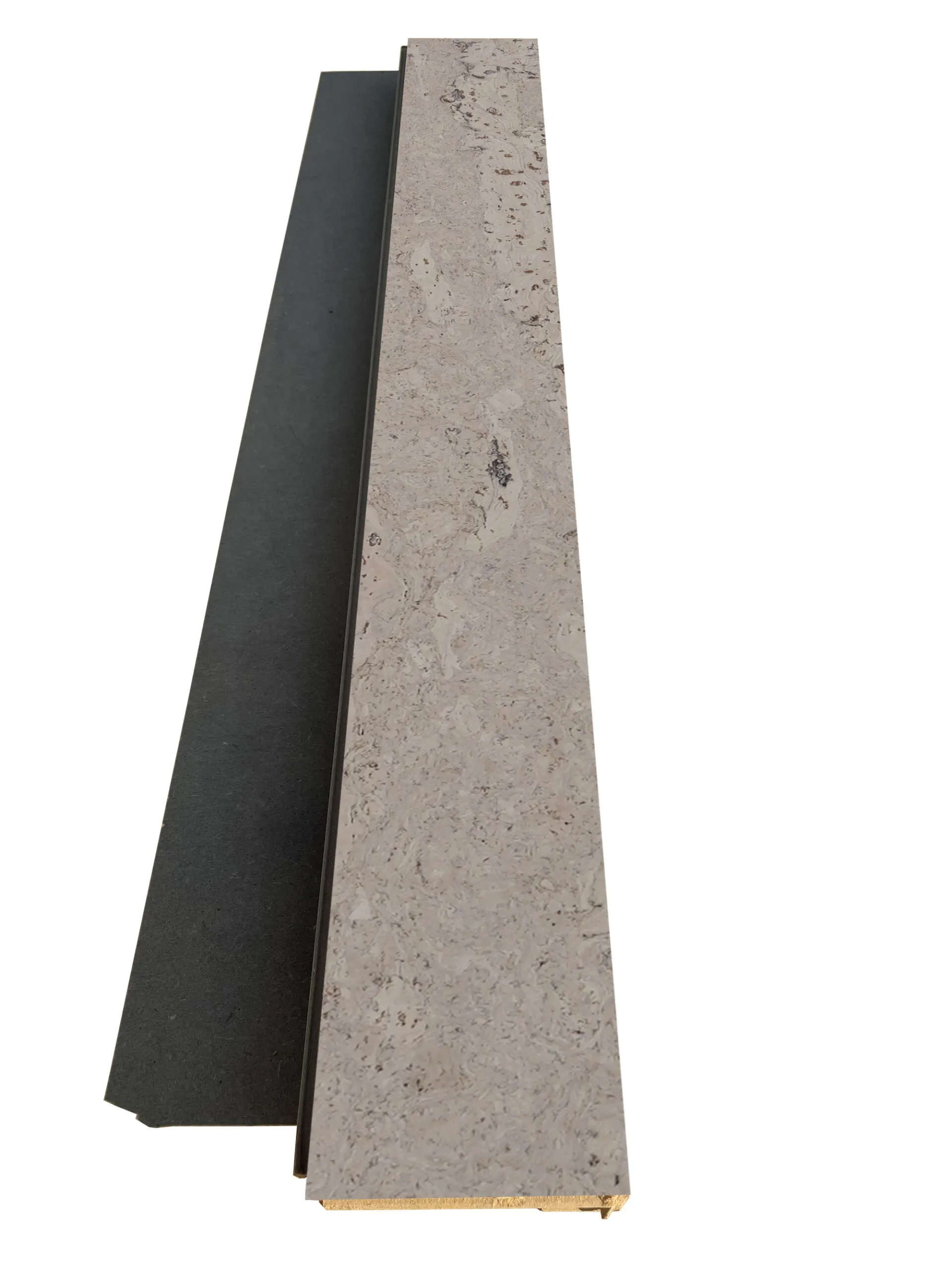 Umber Grey– 7/16 Inch (11Mm) – Swiss Real Cork Floating Stair Nosing (915Mm Long) (Nug11) (Special Order) Umber Grey – 7/16″ (11Mm) (Stair Nosing)