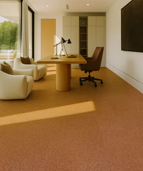 venetian cork flooring soft underfoot flooring home office
