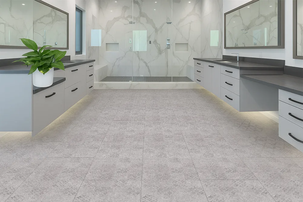Vintage Stone Techslate Swiss Flooring For Flood-Prone Areas Bathroom Sustainable Floor Material
