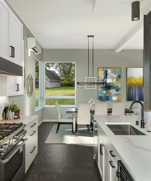 Walnut Burlwood Cork Floor Kitchen Dark Flooring