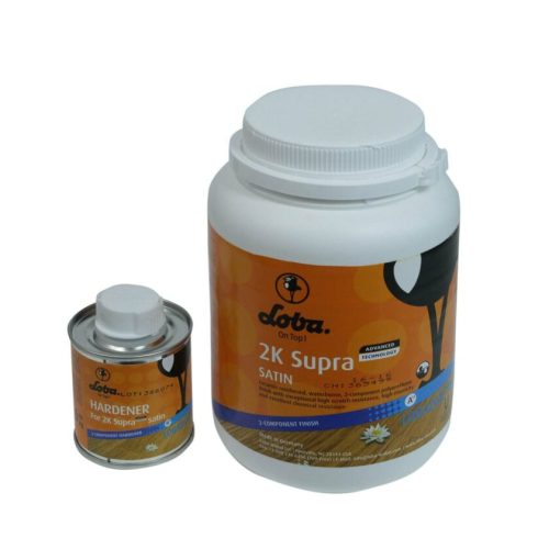 Water Based Polyurethane Loba 2K Supra A.t. At Litre No Yellowing Scratch Resistance