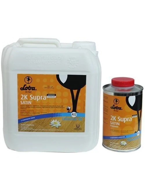 water based Polyurethane Loba 2K Supra A.T. at gal gallon no yellowing scratch resistance