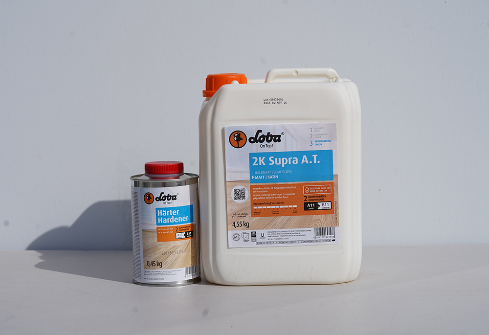 Loba 2K Supra A.t. 5Kg - Top Layer Water-Based Polyurethane (Loba5) Loba 2K Supra A.t. 5Kg (Polyurethane)
