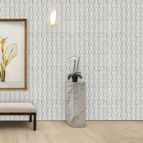 wave white sustainable wall panels eco-conscious environmentally friendly materials