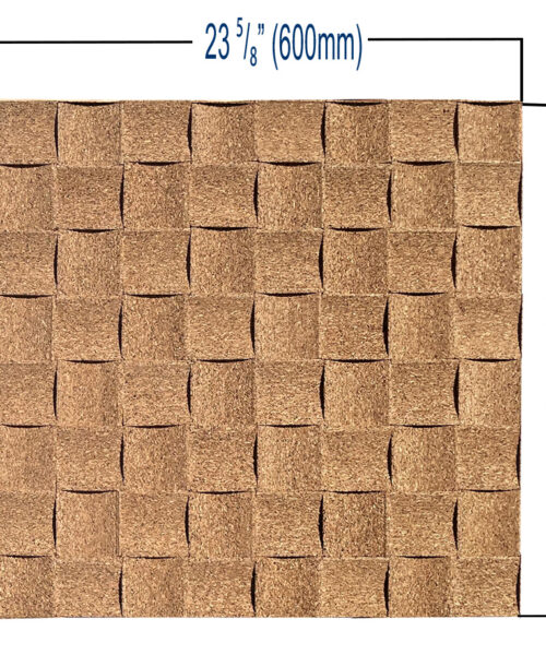 Wave Wood 25/32” (20Mm) 3D Acoustic Cork Wall Panels (Wwwo20) Wave Wood 3D Acoustic Cork Wall Panel